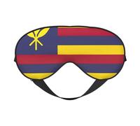 Flag of The Kingdom of Hawaii Sleep Mask,100% Natural Mulberry Silk Eye Mask with, Ultra-Soft Eye Covers for Sleeping, Travel, Nap
