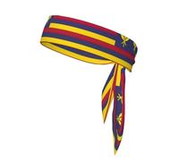 Flag Of The Kingdom Of Hawaii Sports Head Tie Adjustable Stylish Breathable Running Workout Gym Cycling Tennis Basketball