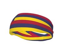 Flag Of The Kingdom Of Hawaii Sports Headbands Moisture Wicking Athletic Terry Cloth Sweatband Sweat Absorbing Head Band