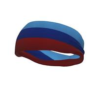 Flag of The Luhansk People's Republic Knitting Effect Headbands Men Women Non Slip Wicking Sports Sweatband for Gym Basketball Yoga Hairbands