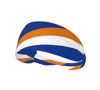 Flag of the Marshall Islands Elastic Exercise Headband Light Comfort Absorb Sweat Breathable for Outdoor Sports Wearing