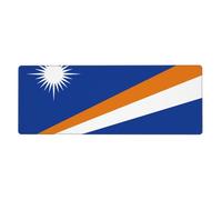 Flag of The Marshall Islands Keyboard pad, Non-Slip, Suitable for Office and Home, 80 x 30 cm.