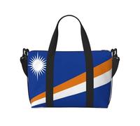 Flag of The Marshall Islands Prints Handbag Crossbody Travel Bag Comfortable Lightweight and Waterproof Suitable for Travel and Everyday Use.
