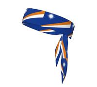 Flag of The Marshall Islands Sweat-Absorbing Sports Headband, Unisex Sports Headband, Suitable for Outdoor Travel and Various Sports.