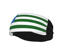 Flag of The Mountain Republic Headbands Men Women Non Slip Wicking Sports Sweatband for Gym Basketball Yoga Hairbands