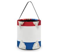 Flag of The Netherlands Tulip Halloween Tricking Or Treating Bag