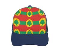 Flag of The Oromo Liberation Front Novelty Baseball Caps for Men Women Funny Hollow Hats Adjustable Hip Hop Hat