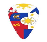 Flag Of The Philippines Guitar Picks Plectrums For Guitar Bass 12 Pack
