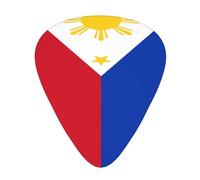 Flag Of The Philippines Guitar Picks Plectrums For Guitar Bass 12 Pack