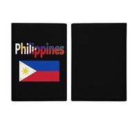 Flag of The Philippines Travel Passport Wallet Credit Card Holder Cover Case Protector