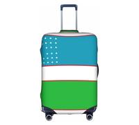 Flag of The Republic of Uzbekistan Suitcase Covers L Fashion Personality Prints Suitable for Business and Outdoor Use