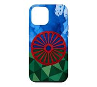 Flag of The Romani People Gypsy Flag Geometric Roma Heritage Case for iPhone 12 Pro Max