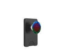Flag of The Romani People Gypsy Flag Geometric Roma Heritage PopSockets PopWallet for MagSafe