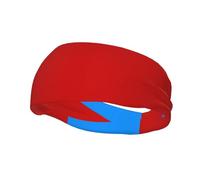 Flag of The Russian Soviet Federative Socialist Republic Headbands Men Women Non Slip Wicking Sports Sweatband for Gym Basketball Yoga Hairbands