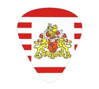 Flag of the Senate of Bremen Wear-resistant guitar picks for guitar, bass, electric guitar, ukulele, thin, medium, heavy, 12-piece guitar picks