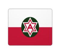 Flag Of The Sixth United States Army Print Desk Mat Small Mousepad Non-Slip Rubber Base Mouse Mat For Home Studying Work 25X30Cm