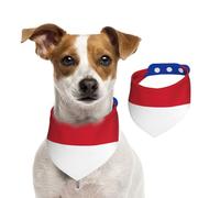 Flag of The Sorbs Dog Bandana, Adjustable for Boys and Girls,Suitable for Cats and Dogs Pet Accessories