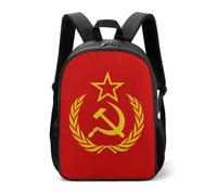 Flag of The Soviet Union Casual Daypack Daily Backpacks Travel Shoulder Bag with Adjustable Straps for Women Men