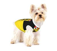 Flag of The State of Baden-Württemberg Cotton Dog Shirt - Soft Breathable Dog Shirt for Dogs Cats Boy Girl Pet Tshirt,Suitable for Small Pets