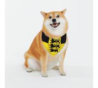 Flag of The State of Baden-Württemberg Dog Bandanas-Washable Dog Kerchief for Small to Large Pet Scarf for Girl Or Boy, Pet Accessories