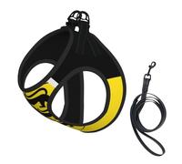 Flag of The State of Baden-Württemberg Dog Harness - Equipped with Reflective Straps and Quick Release Buckles - Suitable for Small Cats and Dogs