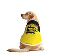 Flag of The State of Baden-Württemberg Dog Shirt Vest Lightweight Stretchy Dog T-Shirts, for Medium, and Large Breeds, for Walking, Outdoor Activities