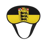Flag of The State of Baden-Württemberg Sleep Eye Mask, Soft & Comfortable for Men, Women, Comfortable Sleep Mask