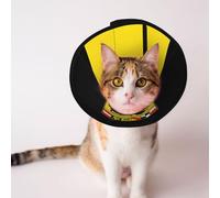 Flag of The State of Baden-Württemberg Soft Dog Cone Collar, Depets Adjustable Recovery Pet Cone E-Collar for Cats Kittens Rabbits, Comfy Elizabethan Collar