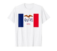 Flag of the State of Iowa Value Graphic T-Shirt