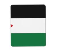 Flag of The State of Palestine Anti-wear Stitching, Textured Waterproof Computer Mouse pad with Anti-Slip Rubber Base, Suitable for laptops, Office and Home Gaming Mouse Pads. 7 x 8.6 in