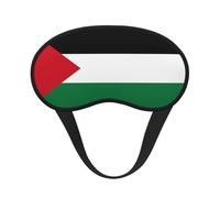 Flag of The State of Palestine It is a Black-Rimmed Eye mask. The Soft Eye mask can Improve Sleep Quality and is Suitable for Indoors, Outdoors and Traveling.