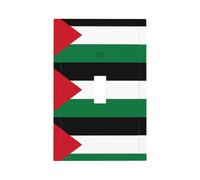 Flag of The State of Palestine Printed Decorative Switch Covers-Durable Single and Double Socket Plates for Light SwitchesStyle T