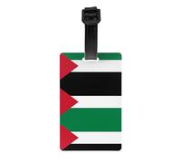 Flag of The State of Palestine Removable Briefcase, Golf Bag Privacy Label, Children's School Bag, Sports Bag Label, Travel Luggage Label