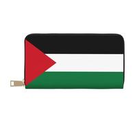 Flag of The State of Palestine Wallet Hand-Held Coin Purse Fashionable and Versatile Long Can Hold Mobile Phones Coins Keys