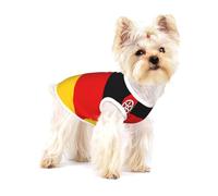 Flag of The State of Rhineland-Palatinate Cotton Dog Shirt - Soft Breathable Dog Shirt for Dogs Cats Boy Girl Pet Tshirt,Suitable for Small Pets