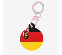 Flag of The State of Rhineland-Palatinate Dog Tags Round Pet Tag,Acrylic Pet ID Tags Durable and Stylish,Perfect for Small to Large Pets