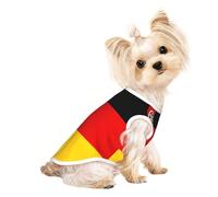Flag of The State of Rhineland-Palatinate Small Dog Shirt,Soft Breathable Dog Shirt for Dogs Cats Boy Girl Pet Tshirt,Suitable for Small Pets