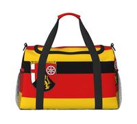 Flag Of The State Of Rhineland-Palatinate Travel Duffle Bag, Weekender Bags For Men And Women, Suitable For Travel And Outdoor Activities