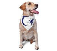Flag of the Sultan of Johor Pet Bandana-Triangle Scarf for Cats Dogs Adjustable
