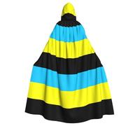 Flag Of The Sultanate Of Burongan Cloak For Men Women,Adult Renaissance Hooded Cape,Medieval Cloak,Cape For Halloween Cosplay Costumes