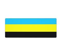 Flag of the Sultanate of Burongan Gaming Desk Mat, Wide Surface Desk Pad for Keyboard, Mouse and Improved Gaming Stability