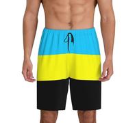 Flag Of The Sultanate Of Burongan Men'S 1-Pack Sleep Shorts Loungewear With Side Pockets, Breathable Fit, Available In Big.