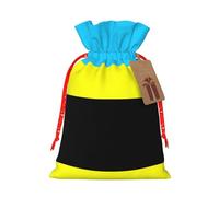 Flag Of The Sultanate Of Burongan Print Drawstring Gift Bags Packaging Party Candy Goodie Bag Xmas Presents Decor Holiday Giving