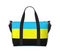 Flag of the Sultanate of Burongan print Travel Duffel Bag,workout duffel bag, overnight shoulder Bag,Weekender Bag for Women Men, Black, One Size