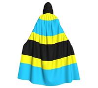 Flag Of The Sultanate Of Burongan Printed Hooded Cloak Robe Cloak Witch Vampires Grim Reaper Devil For Boy Girl Cosplay Costume