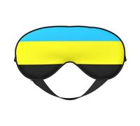 Flag of The Sultanate of Burongan Printing Double-Sided Design Sleep Aid, Soft Eye Mask for Sleep,Yoga,Adjustable Strap, Blocks Light