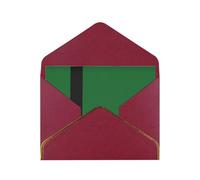 Flag Of The Sultanate Of Delhi Greetings Romantic Card With Envelopes, Send To A Close Friend,Phnom Penh Pearl Paper Greeting Card