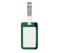 Flag of The Sultanate of Delhi Id Badge Holder with Detachable Neck Strap, Waterproof Vertical Name Card Holders, for Nurse Students Teachers Staff