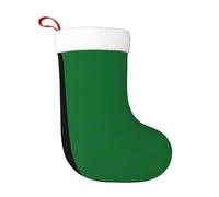Flag Of The Sultanate Of Delhi Plush Christmas Stocking, Large Festive Hanging Ornament For Tree, 45cm Polyester Style Holiday Decor