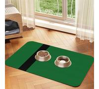 Flag of the Sultanate of Delhi print Cats Pet Bowl Placemat Pet Feeding Mats for Dogs, Non-Slip PU Leather Tablecloth for Pets